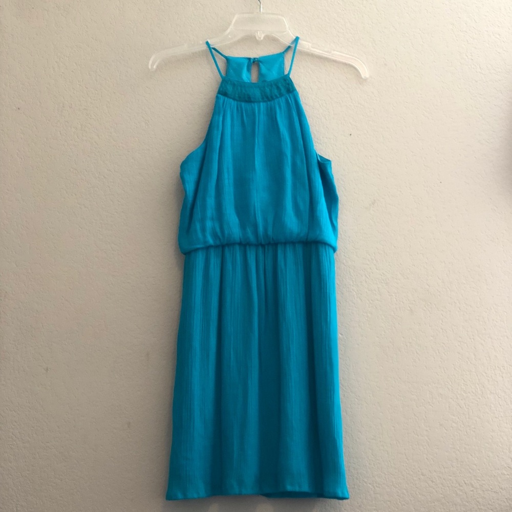 Blue dress
